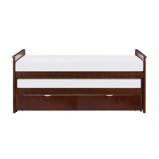 Rowe (4) Twin/Twin Bed with Storage Boxes in Cherry - B2013RTDC-1T* image