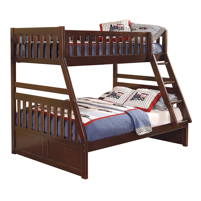 Rowe (3) Twin/Full Bunk Bed in Cherry - B2013TFDC-1*