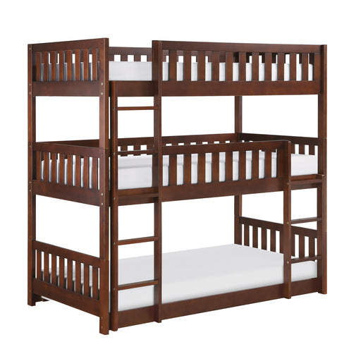 Rowe (3) Triple Bunk Bed in Cherry - B2013TTTDC-1* image