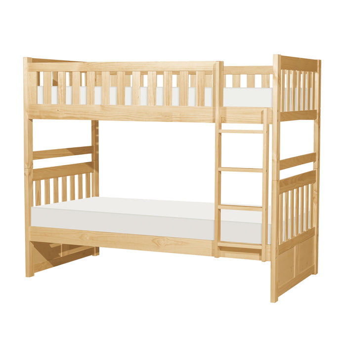 Bartly (3) Twin/Twin Bunk Bed in Natural - B2043-1* image