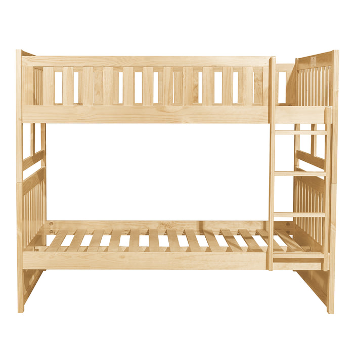 Bartly (3) Full/Full Bunk Bed in Natural - B2043FF-1*