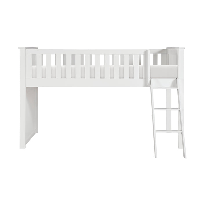 Galen (3) Low Loft Bunk in White - B2053LLW-1*