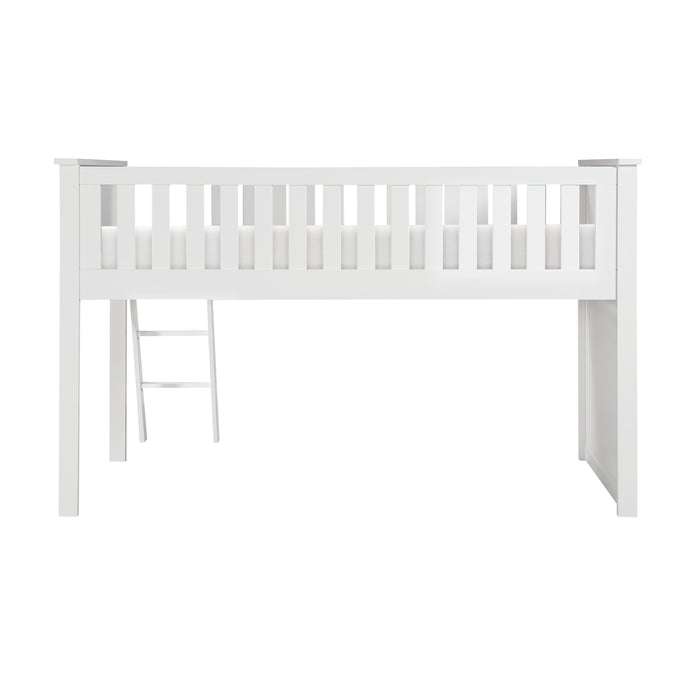 Galen (3) Low Loft Bunk in White - B2053LLW-1*