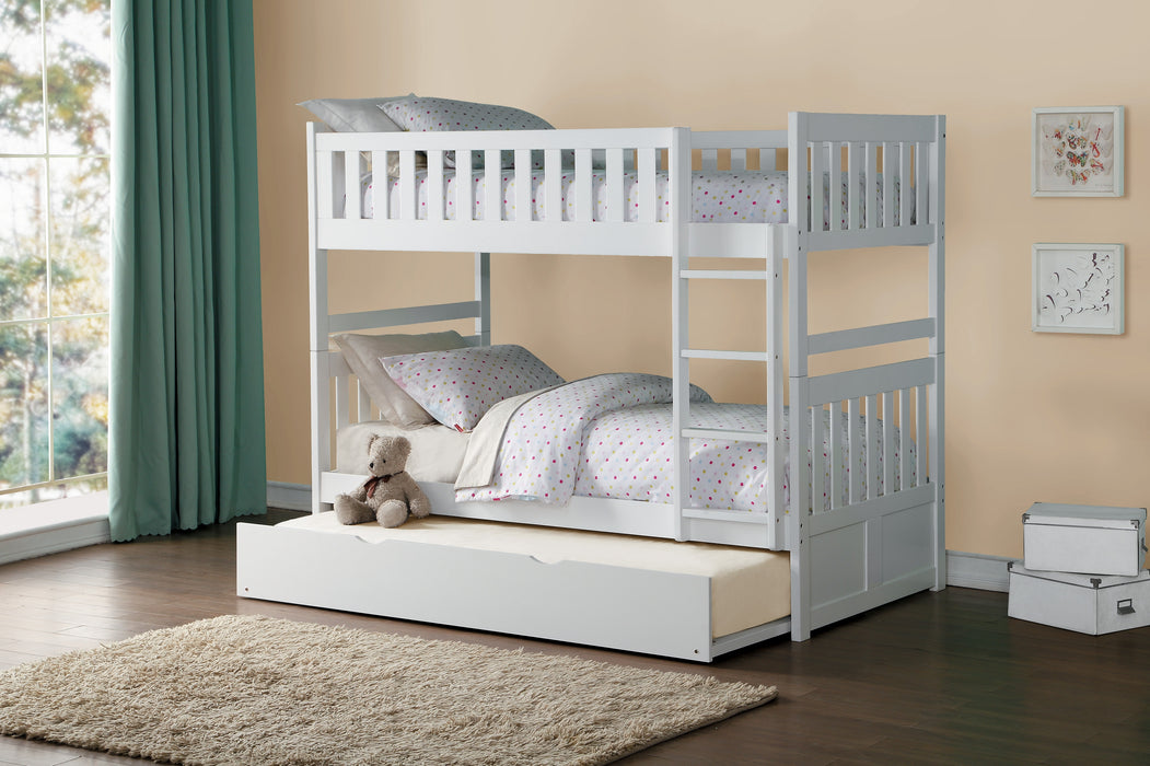 Galen Twin Trundle in White - B2053W-R