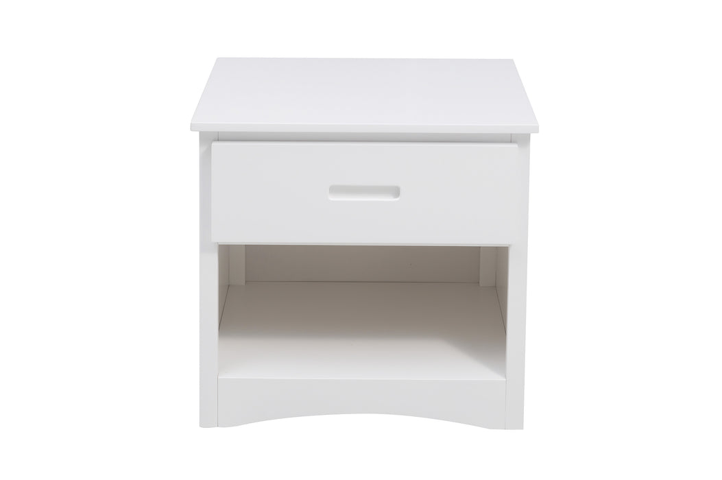 Galen Nightstand in White - B2053W-4 image