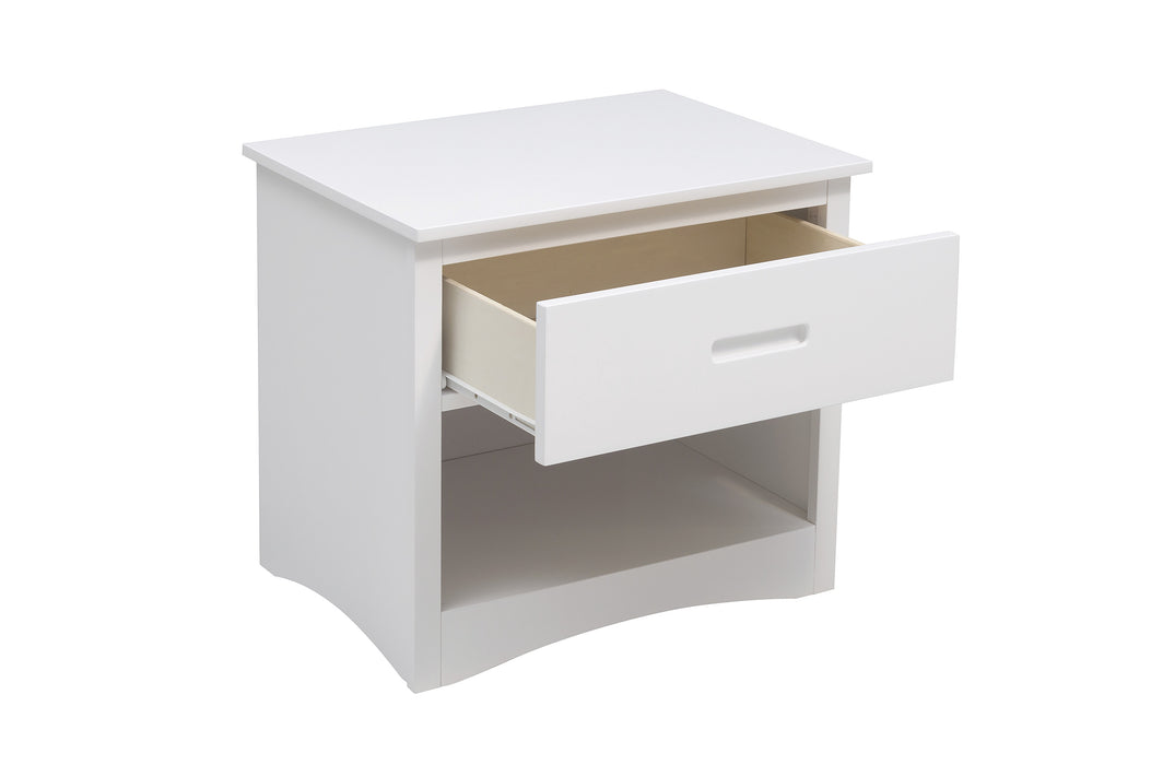 Galen Nightstand in White - B2053W-4