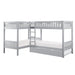 Orion (4) Corner Bunk Bed with Twin Trundle in Gray - B2063CN-1R* image