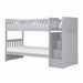 Orion (4) Twin/Twin Step Bunk Bed in Gray - B2063SB-1* image