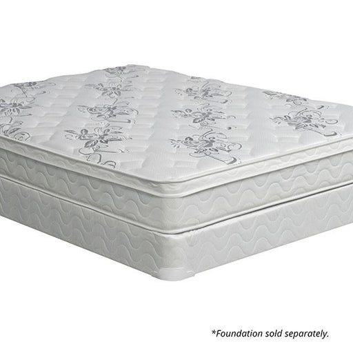 JALEN White 9" Euro Top Mattress, Full image