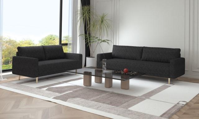 ELVERUM Sofa, Black