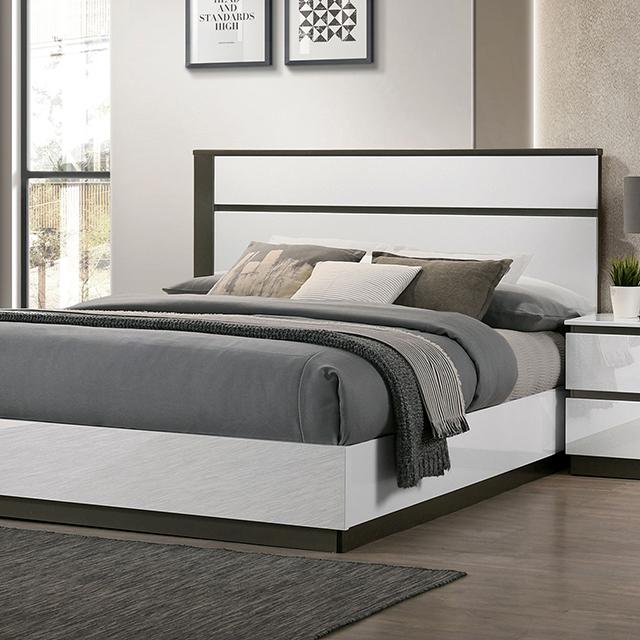 BIRSFELDEN Cal.King Bed, White image