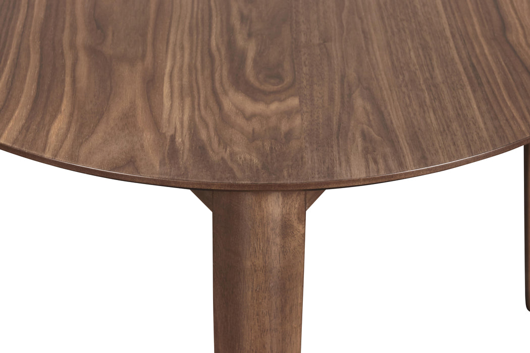 OSCAR CORNER TABLE - WALNUT