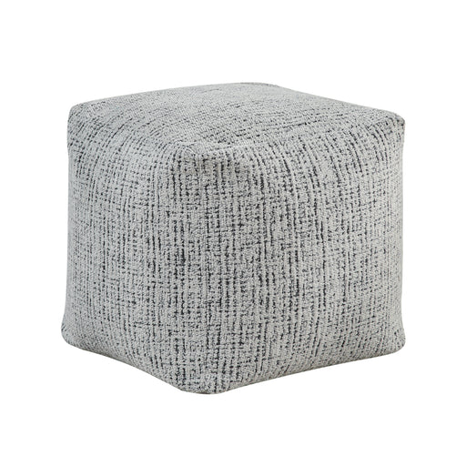 Easley Pouf in Black/Multi/White - P31003 image