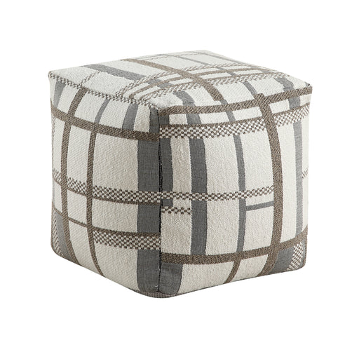 Monica Pouf in Black/Multi/White - P31007 image