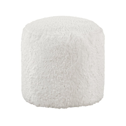 Nice Pouf in White - P31010 image