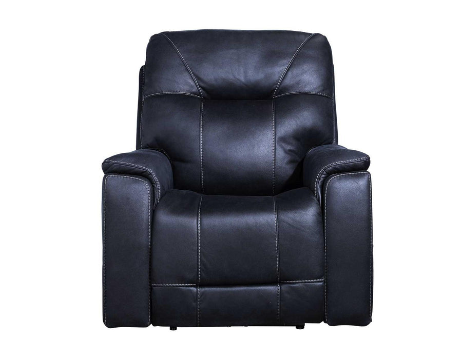 Steve Silver Lexington Triple-Power Media Recliner in Ocean Blue