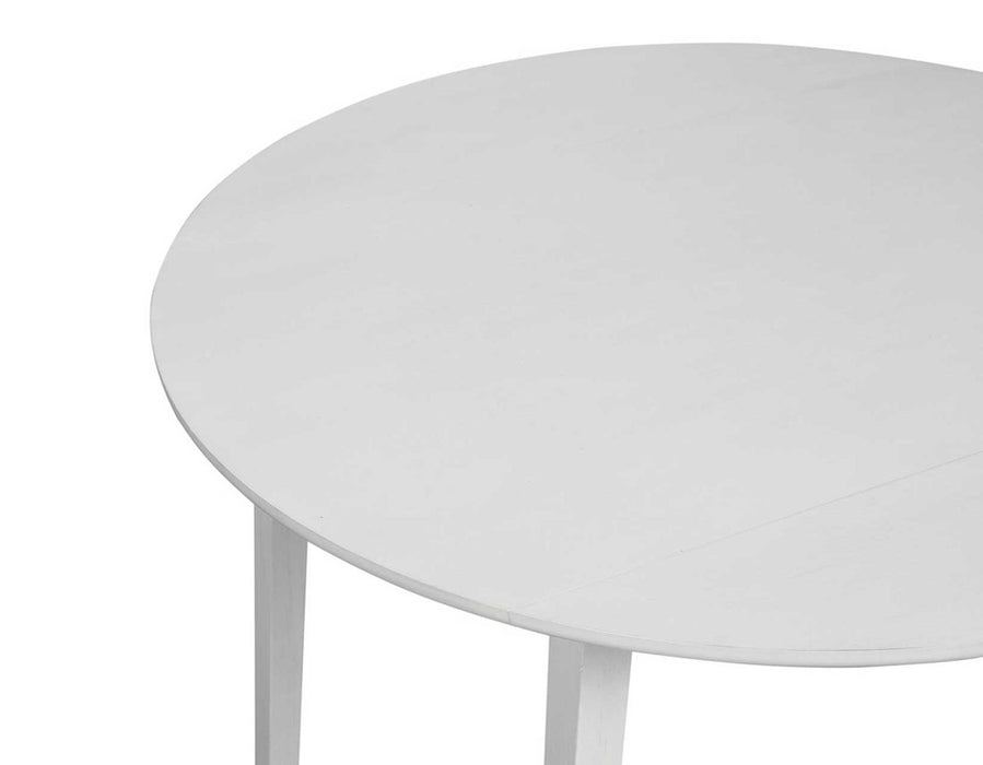 Steve Silver Naples Dining Table in Antiqued White