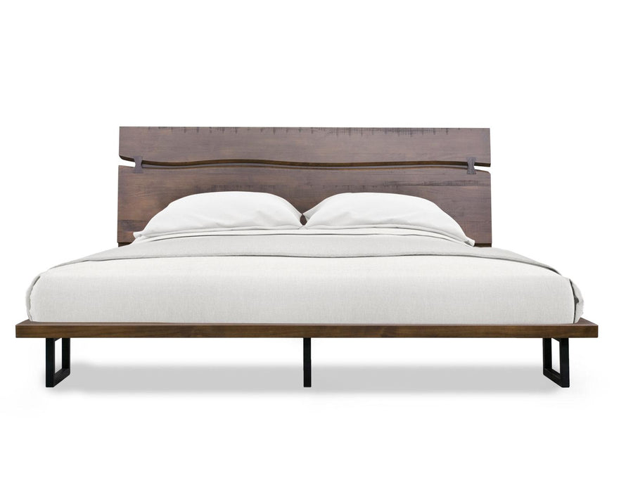 Steve Silver Pasco King Platform Bed in Cocoa