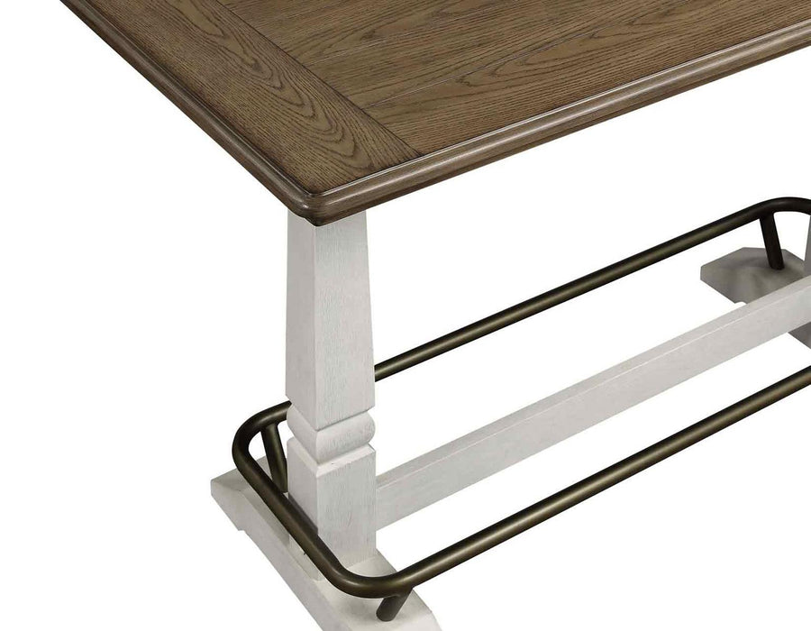 Steve Silver Pendleton Gathering Table in Ivory