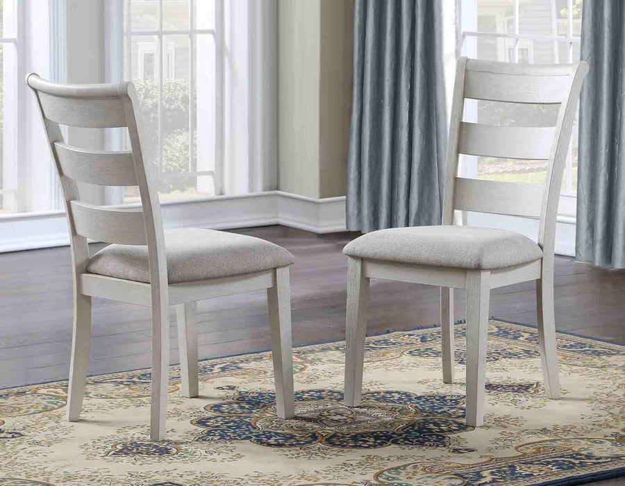 Steve Silver Pendleton Side Chair in Ivory (Set of 2)