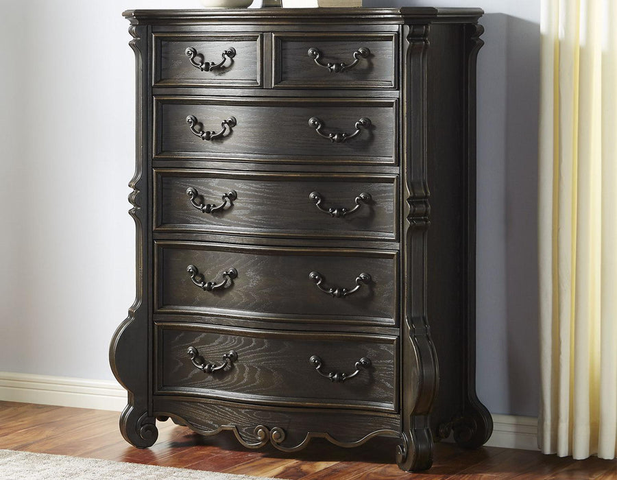 Steve Silver Rhapsody 6 Drawer Chest in Molasses