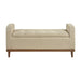 Brigitte Lift Top Storage Bench in Brown - 4590BR image