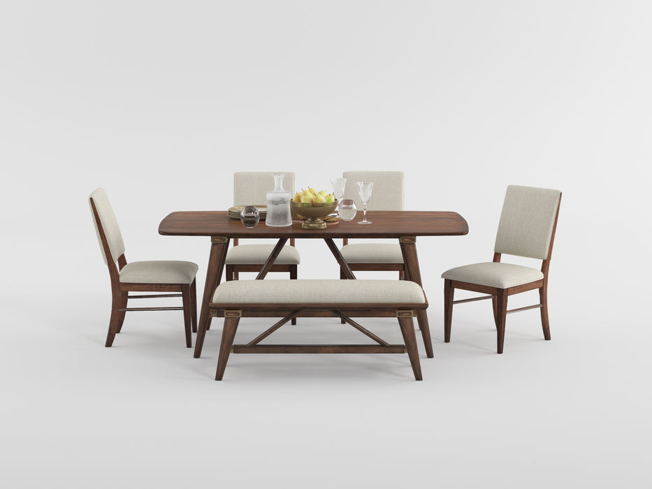 Monroe Dining Table in Brown/Walnut - 5901-71