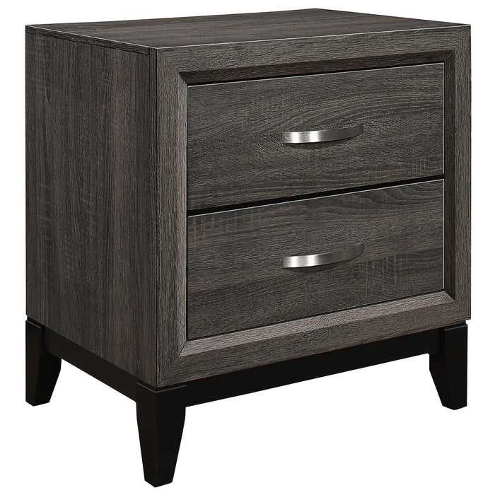 Davi Nightstand in Gray - 1645-4