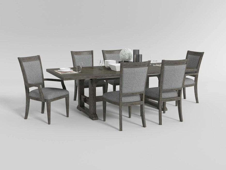 Sarasota Side Chair in Gray/Brown - 5441S