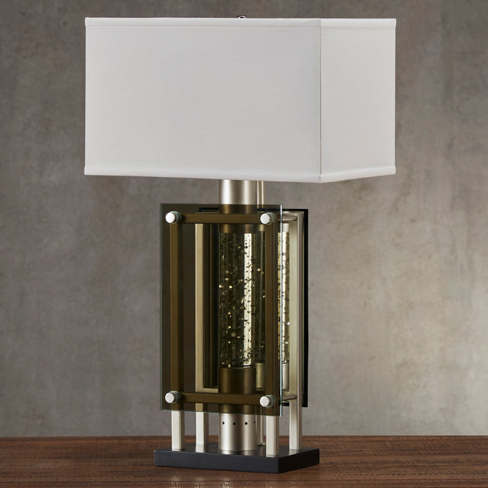 Aura Table Lamp in Transparent/Gold/Silver/Champagne - H10081