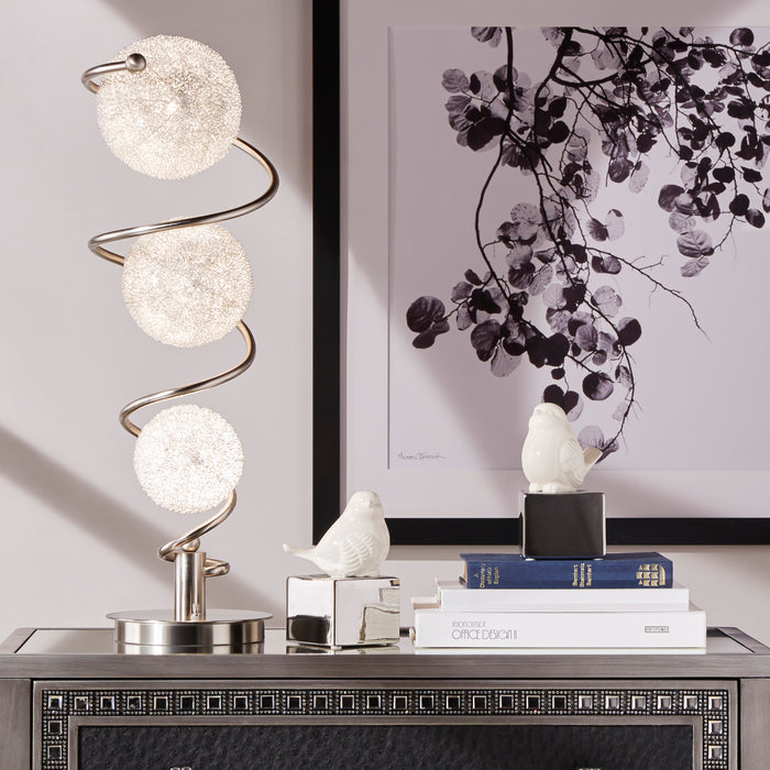 Lenci Table Lamp in Transparent/Gold/Silver/Champagne - H11296