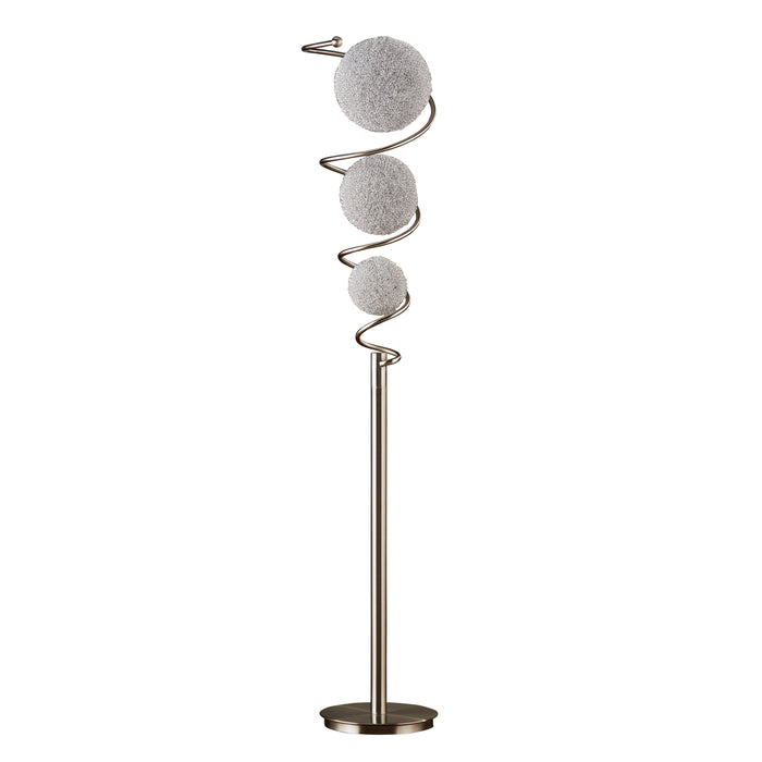 Diya Floor Lamp in Transparent/Gold/Silver/Champagne - H11297