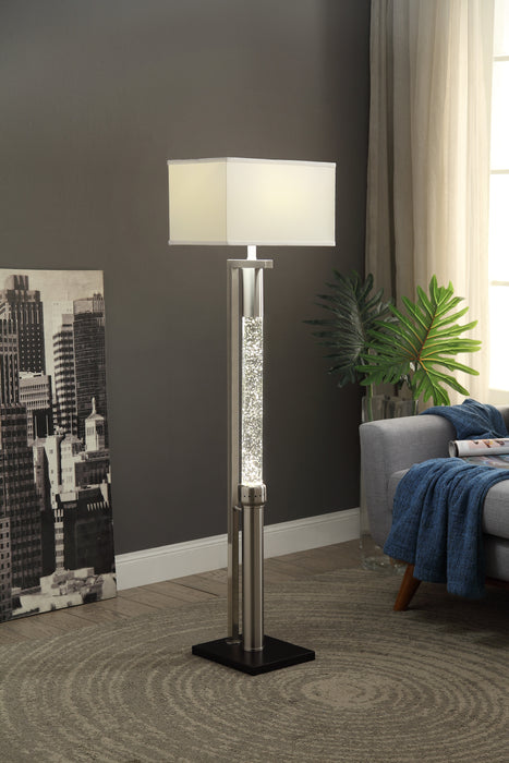 Noura Floor Lamp in Gold/Silver/Champagne/Transparent - H11760